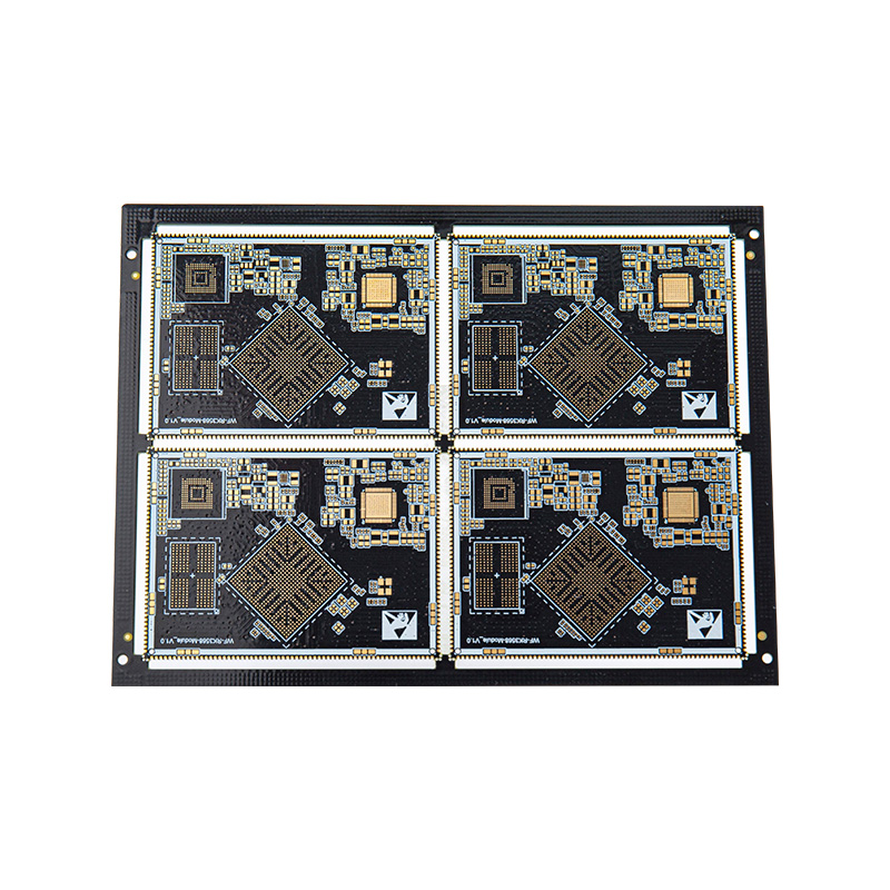 VI-Layer Aurum Patella Board, Linea Latitudo et Spacing Of 3/3, BGA, Half-hole Technology