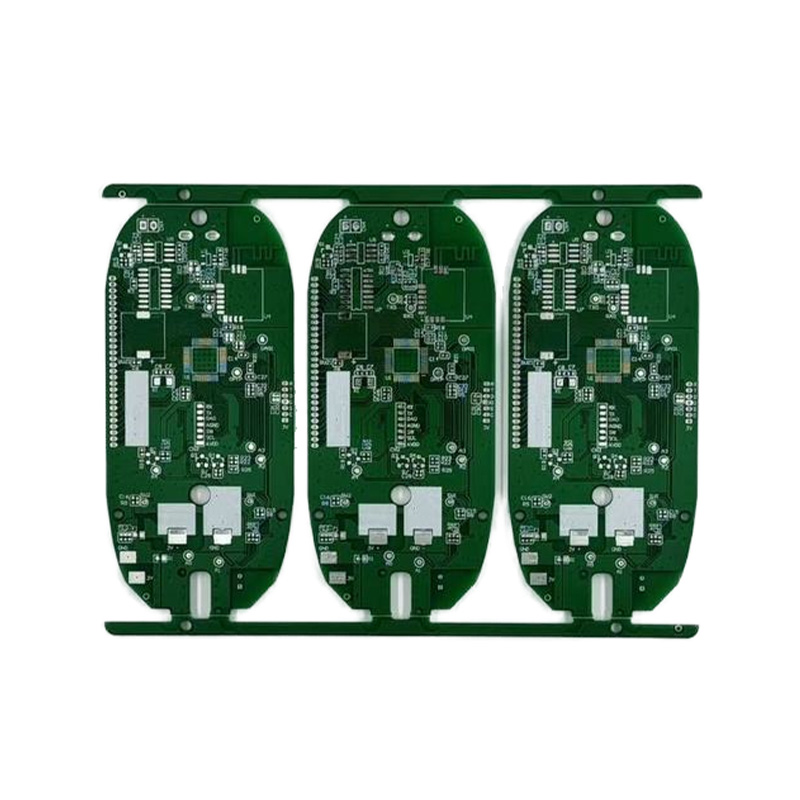 Duplex postesque Green Plumbum libero Solder Board